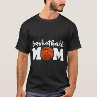 Womens Basketball Mom Cute Player Mama Team Gift T-Shirt