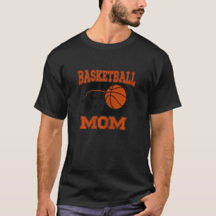 Womens Basketball Mom T-Shirt