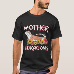 Womens Beardie Mom Bearded Dragon T-Shirt