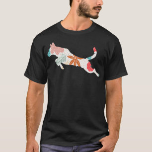 Womens Belgian Malinois Dog Police Training Jump T-Shirt
