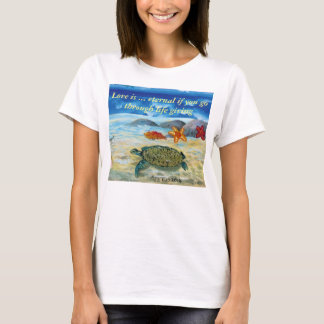 Women's Bella+Canvas Flowy Circle Top, White T-Shirt