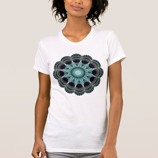 Women's Bella Canvas Sacred Geometry T-Shirt (Front)