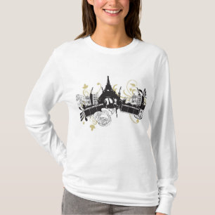 Women's BellaCanvas Flowy Off Shoulder Shirt Paris