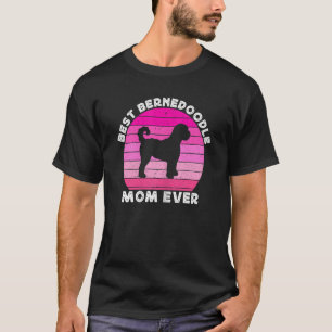 Womens Bernedoodle Mama Mom For Women Bernedoodle  T-Shirt