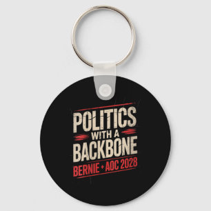 Womens Bernie Sanders And Aoc 2028 For President C Keychain