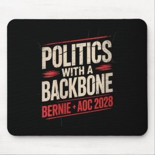 Womens Bernie Sanders And Aoc 2028 For President C Mouse Pad