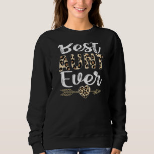 Womens Best Aunt Ever Tee From Nephews Leopard Pr