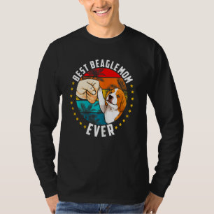 Womens Best Beagle Mom Ever T-Shirt