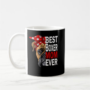 womens best boxer mom ever  DOG Lover boxer mom mo Coffee Mug