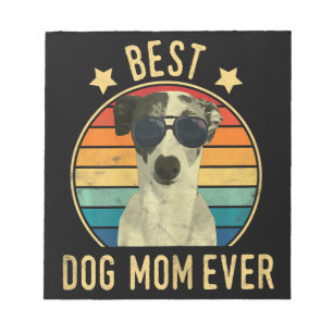 womens best dog mom ever italian greyhound notepad
