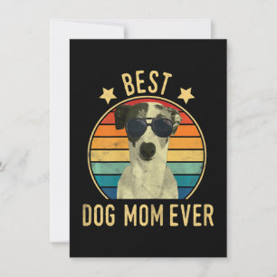 womens best dog mom ever italian greyhound thank you card