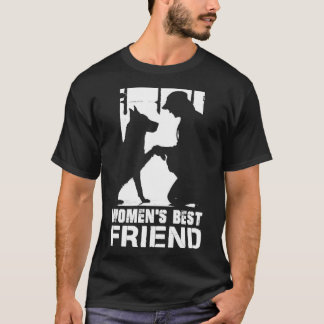Womens Best Friend Shirt Dog Lover Gift