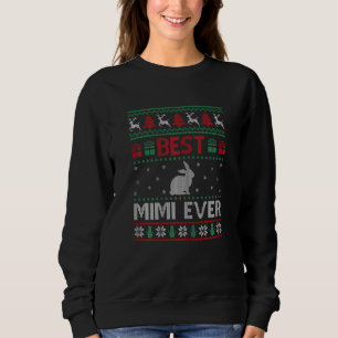 Womens Best Mimi Ever Group Matching Mimi Christm Sweatshirt