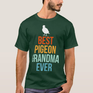 Womens Best Pigeon Grandma Animals Dovecote Race T-Shirt