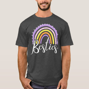 Womens Besties Bff Best Friend Forever Friendship T-Shirt