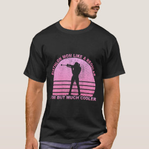 Womens Biathlon Ski Biathlet Winter Sports Cross-c T-Shirt