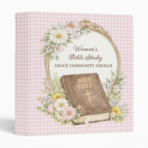 Women's Bible Study Spring Flowers Binder