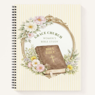 Women's Bible Study   Spring Flowers Notebook