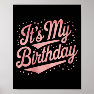 Womens Birthday Quote Funny Birthday Meme Birthday Poster