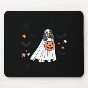 Womens Black And Tan Cocker Spaniel Boo Dog Mouse Pad