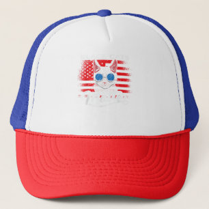 Womens Black Cats Lives Matter Funny parody kitten Trucker Hat