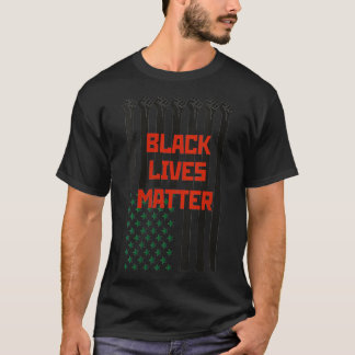 Womens Black Lives Matter VNeck T-Shirt