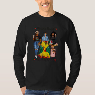 Womens Black Mexican Womens Half Mexican Grenada G T-Shirt