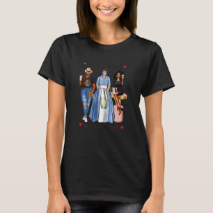 Womens Black Mexican Womens Half Mexican Guatemala T-Shirt