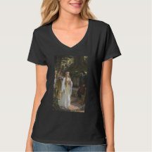 Women's Black T-Shirt "My Fair Lady"