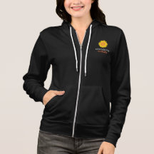 Women's Black Zip - World Scleroderma Day