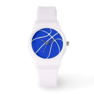 Women's Blue Basketball Wrist Watch