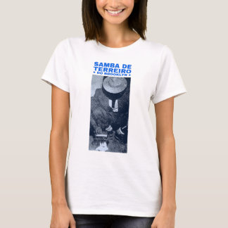Women's Blue Letters T-Shirt