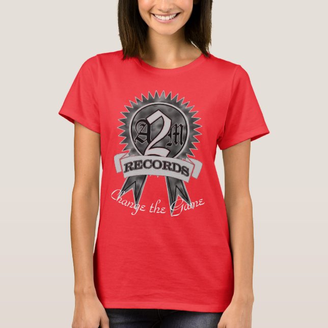 Women's Blue Lyric Tee (Front)