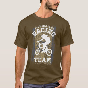 Womens BMX Bike Israel Flag Biking Cycling Racing  T-Shirt