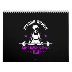 Womens Bodybuilding Gym Workout And Funny Training Calendar