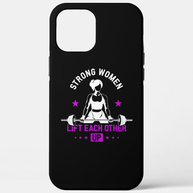 Womens Bodybuilding Gym Workout And Funny Training Case-Mate iPhone Case (Back)