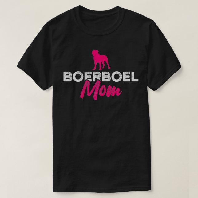 Womens Boerboel Mom  T-Shirt (Design Front)