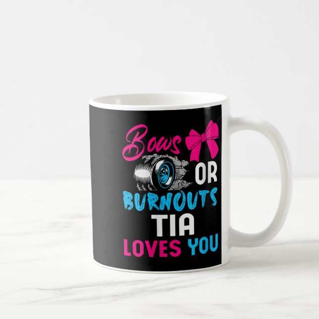Womens Bows Or Burnouts Tia Can't Wait To Know 202 Coffee Mug (Right)