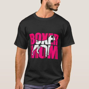 Womens Boxer Mom Best Dog T-Shirt