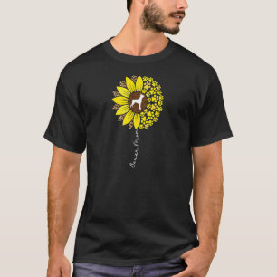 Womens Boxer Mom For Women Sunflower Boxer Dog Ow T-Shirt