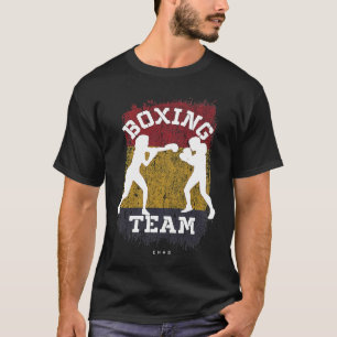 Womens Boxing Chad Combat Sports Fighter Boxing T-Shirt