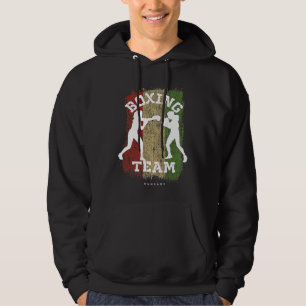Womens Boxing Hungary Combat Sports Fighter Boxing Hoodie