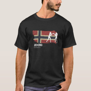 Womens Boxing Norway Combat Sports Fighter Boxing  T-Shirt