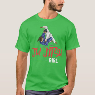 Womens Brazilian Jiu Jitsu Beginner Fighter BJJ Tr T-Shirt