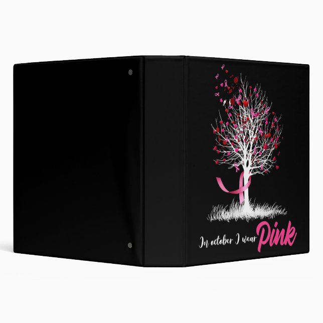 Womens Breast Cancer Awareness, In October We Wear Binder (Background)