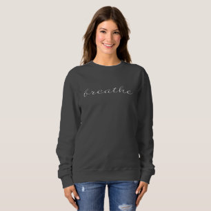 Womens Breathe Sweatshirt in Grey