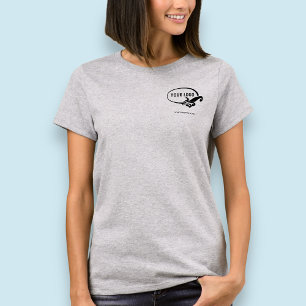 Women's Business T-Shirt with Custom Company Logo