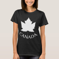 Women's Canada Shirt Plus Size CN Souvenir T-shirt