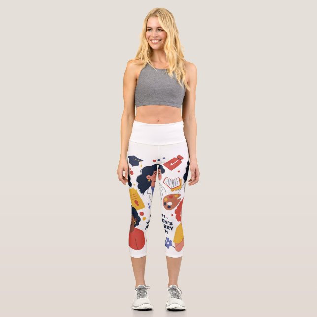 Women's  capri leggings (Front)
