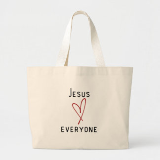 Women's Carry Bag | Jesus Loves Everyone | Jumbo